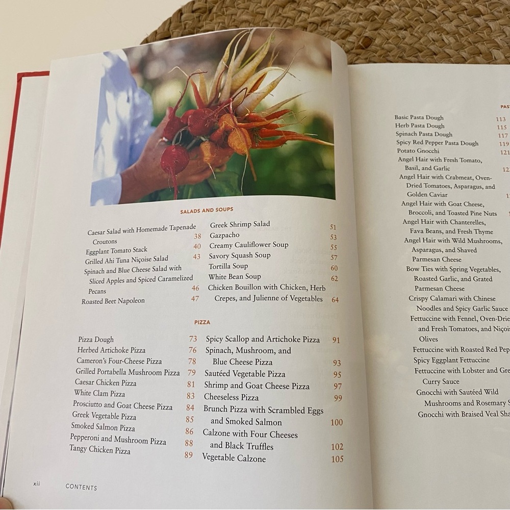 WOLFGANG PUCK Pizza, Pasta, and More! Cookbook (hardcover) 2000 - Picture 12 of 16